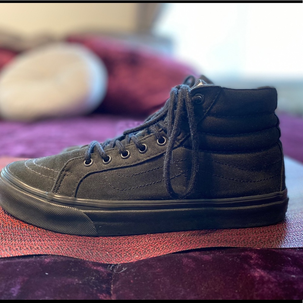 Vans high top sneakers black